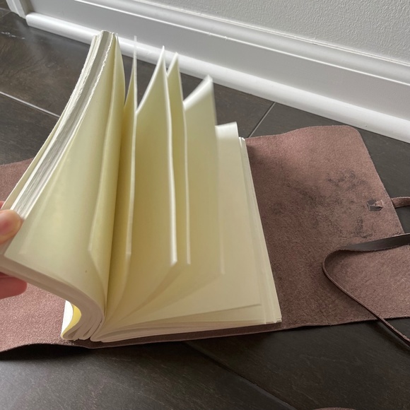 Leather Journal with Refillable A5 Notepad - The Diary of a  Nkuku \'Timu\' fairtrade leather journal, A5